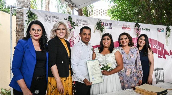 UNEN SUS VIDAS MÁS DE 130 PAREJAS EN JORNADA DE MATRIMONIOS COLECTIVOS