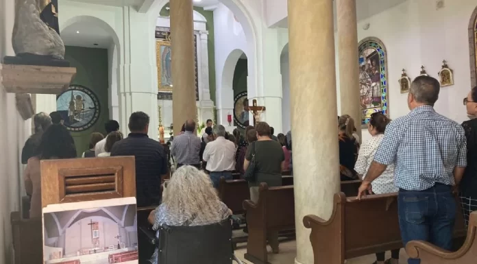 En templo de Cajeme, se realiza misa por el segundo aniversario luctuoso de Abel Murrieta