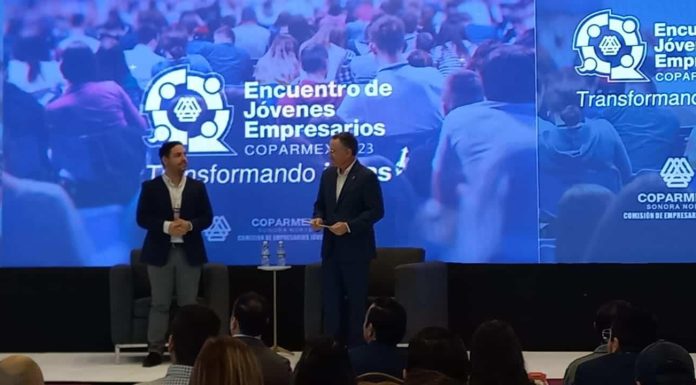 Encuentro de Coparmex Sonora Norte impulsa a jóvenes empresarios