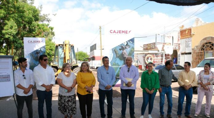 ALCALDE DA INICIO A LA REHABILITACIÓN DEL BOULEVARD RAMÍREZ ENTRE MICHOACÁN Y SINALOA