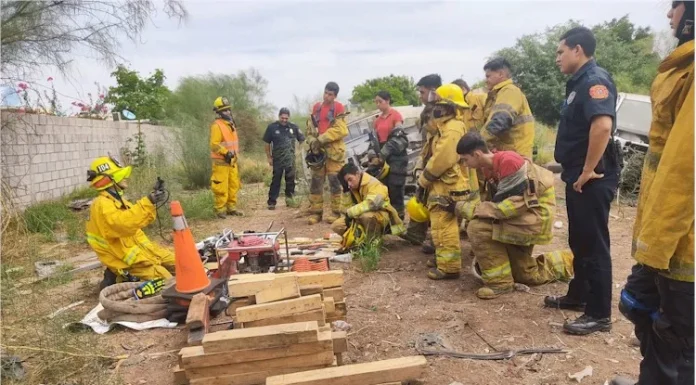 Bomberos siguen en capacitación e intercambio de experiencias