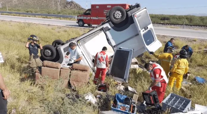 Accidente deja siete personas lesionadas en carretera Empalme a Ciudad Obregón