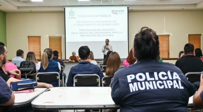REALIZAN MESAS DE TRABAJO PARA LA PREVENCIÓN DEL SUICIDIO