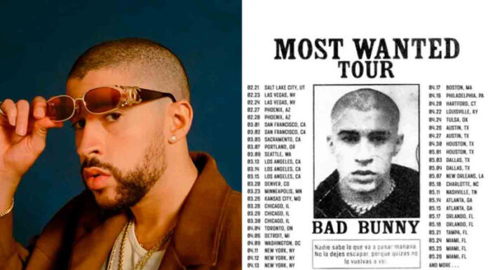 Bad Bunny anuncia su nueva gira mundial; comenzará en febrero en EU