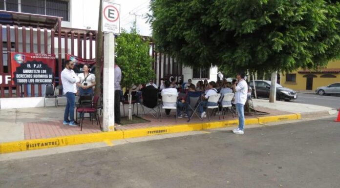 TRABAJADORES DEL PODER JUDICIAL EN CAJEME SUSPENDEN LABORES