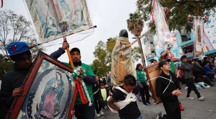 Más de 5 millones de peregrinos han llegado a la Basílica de Guadalupe para festejar a la Virgen