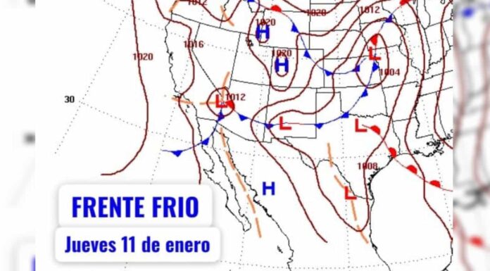 2 frentes fríos y tormenta invernal fortalecerán el frío en Sonora esta semana: PC