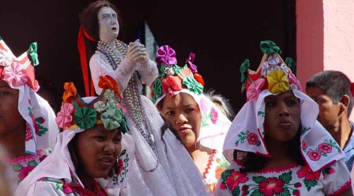 Llega tecnología a rituales yaquis