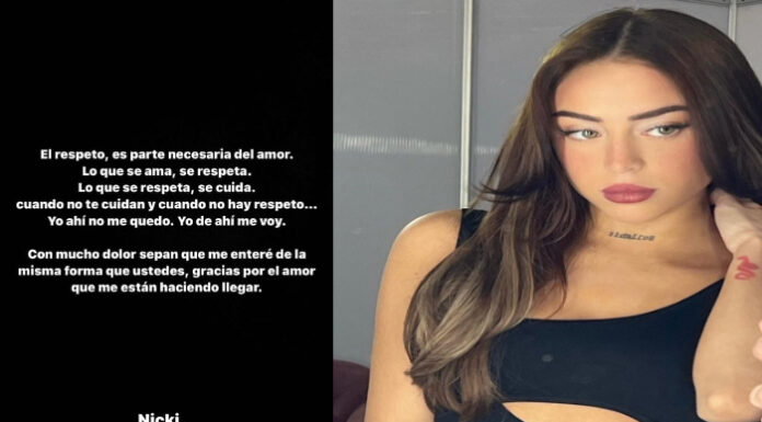 “Yo de ahí me voy”: Nicki Nicole confirma ruptura con Peso Pluma