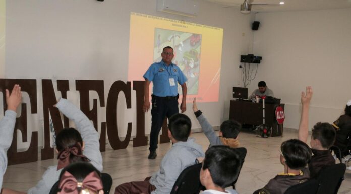 PROMUEVE TRÁNSITO MUNICIPAL CULTURA VIAL EN NIÑAS Y NIÑOS DE CAJEME