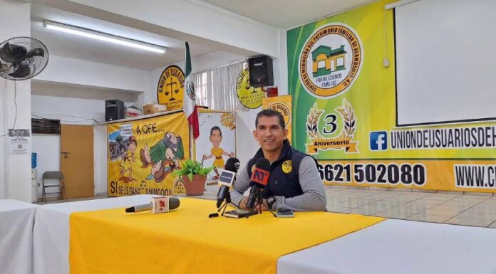 Se realizará mitín en marzo sobre ampliación del subsidio en Sonora: Unión de Usuarios