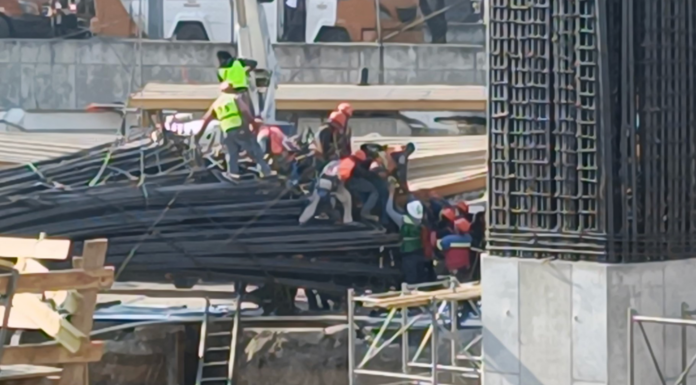 Caída de estructura en el CETRAM Santa Martha deja al menos siete lesionados