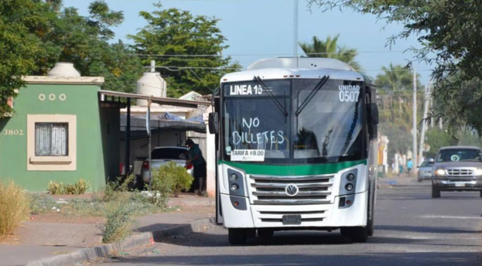 Niega Línea 15 de transporte descuento a estudiantes en Ciudad Obregón