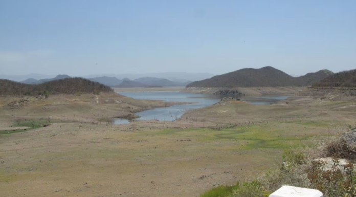Sequía en Sonora: Se encuentra Presa “El Mocúzarit” en uno de los niveles más bajos de su historia