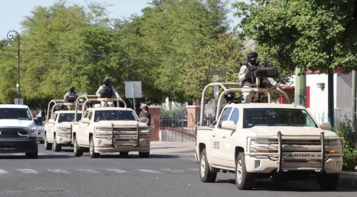 Llegan hoy 800 militares para reducir índice delictivo en Sonora