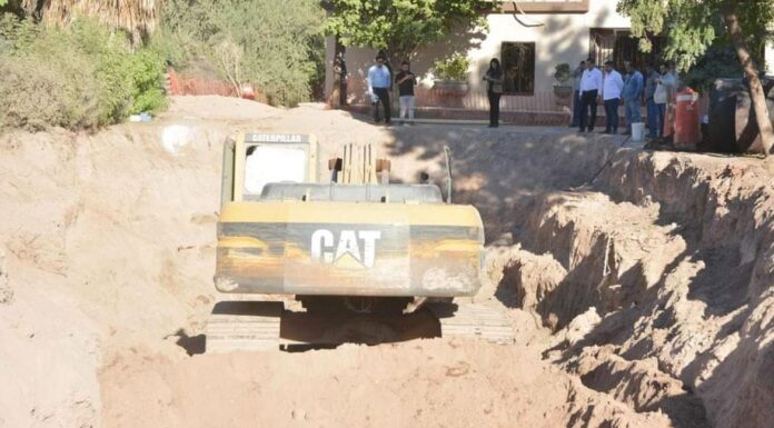 Durazo anuncia inversión para reparar drenaje y escasez de agua en Navojoa