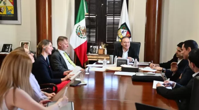 Sostiene Gobernador Alfonso Durazo reunión con embajador de Finlandia en México
