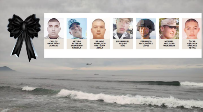Concluye búsqueda de cadetes de la Guardia Nacional en Ensenada; 7 muertos, de los cuales 4 eran de Sonora