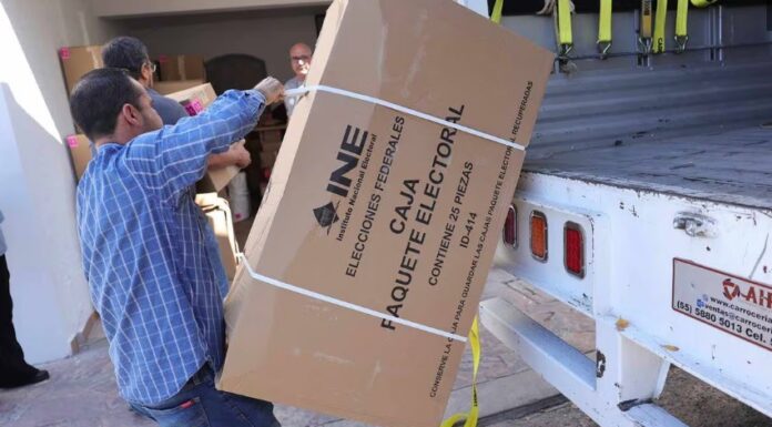 Comienza la entrega de material electoral en Sonora sin contratiempos