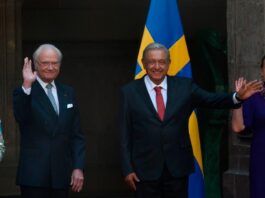 Reyes de Suecia cancelan su recorrido en el Tren Maya