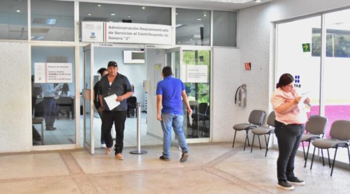 SAT tendrá horarios ampliados previo a la Semana Santa en Cajeme