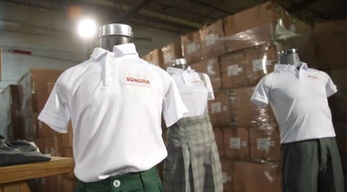 Se invertirá 235 mdp en uniformes escolares para educación básica de Sonora