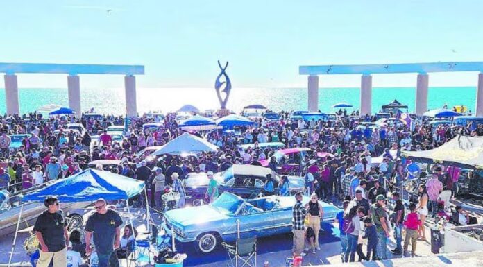 Reciben a más de 6 mil visitantes por Car Show Puerto Peñasco 2024