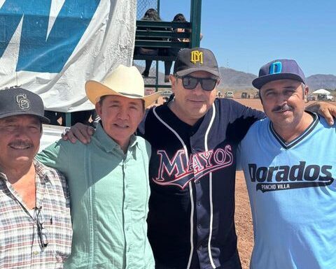 DIPUTADO CASTELO, ESTUVO PRESENTE EN LA FINAL DE BÉISBOL DE LA LIGA CAJEME EJIDAL