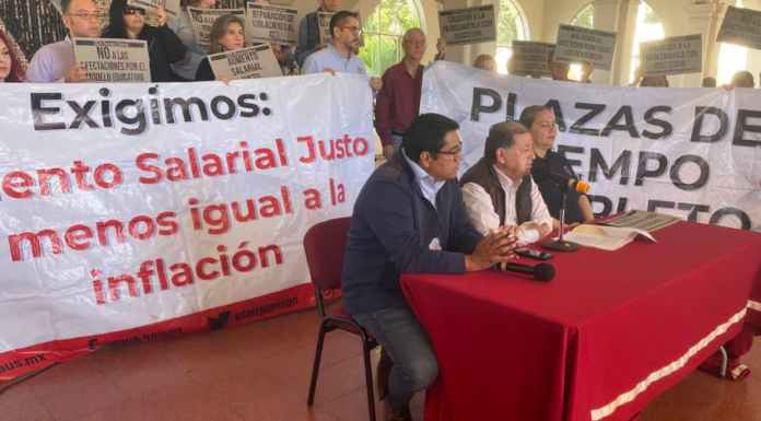 Staus considera insuficientes ofrecimientos de la Unison