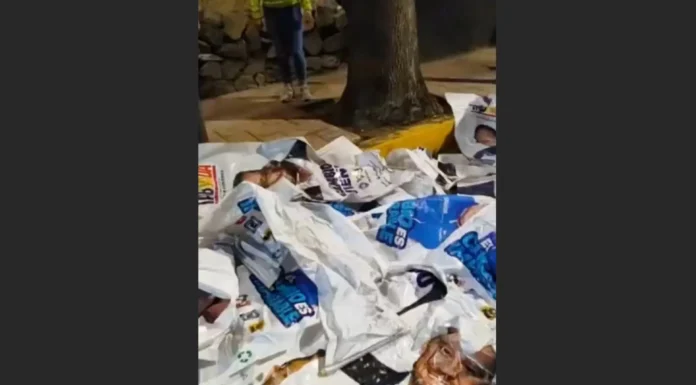 Detienen a 30 personas en CDMX por retirar propaganda de Santiago Taboada