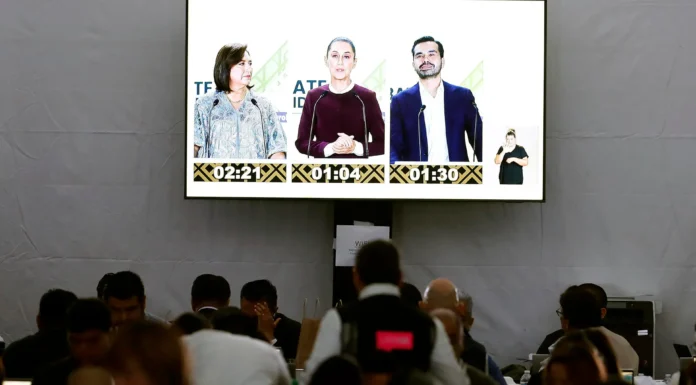 INE califica como “exitoso” el segundo debate presidencial