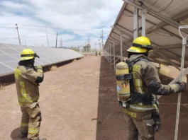 Culmina Bomberos curso de ‘Riesgo Eléctrico de Intervenciones en Sistemas Fotovoltaicos y Baterías de Litio’