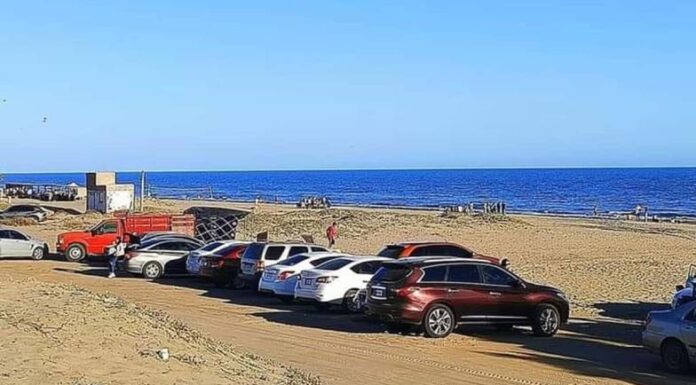 Saldo blanco en playas de Huatabampo en SS