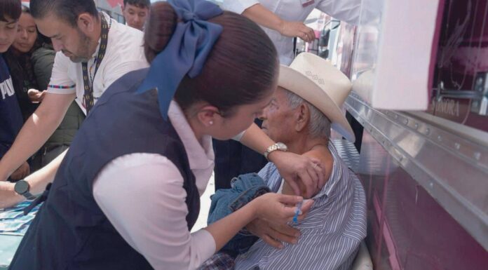 Avanza 40% proceso de vacunación contra el sarampión, rubéola y poliomielitis