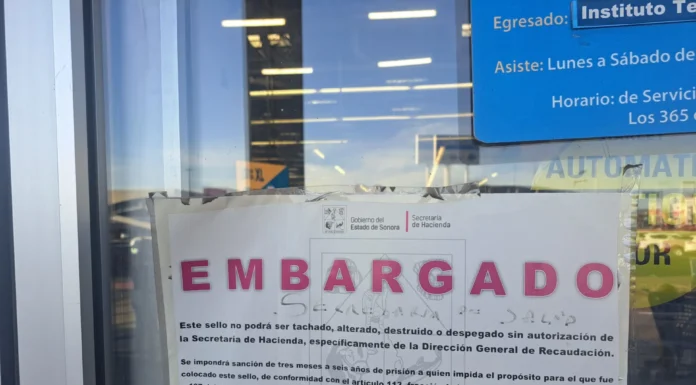 Colocan sello de embargo en Walmart norte