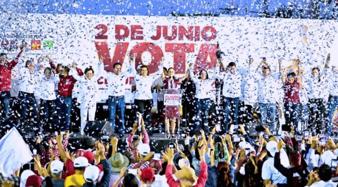 Cierra Claudia Sheinbaum campaña en Sonora ante 25 mil personas