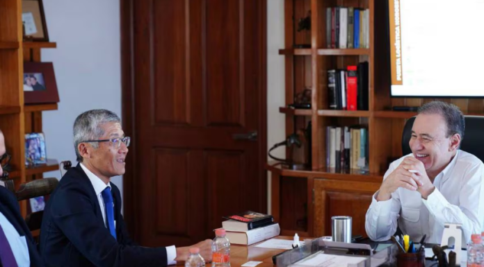 Atiende Gobernador Durazo interés de instalación de empresa Mitsui en Sonora