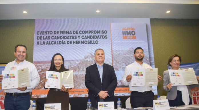 Firman candidatos Agenda Ciudadana de Políticas Públicas de HCV
