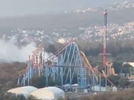 Reportan incendio en Bosque de Tlalpan cerca de Six Flags