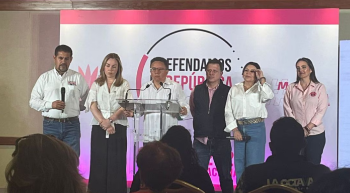 Anuncian a Xóchitl Gálvez y Santiago Taboada como los principales oradores de la próxima marcha de “Marea Rosa”