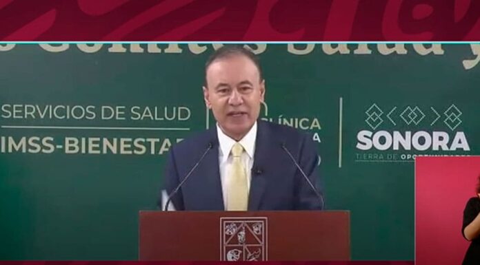 Presenta Alfonso Durazo programa ‘La Clínica es Nuestra’ en conferencia de AMLO