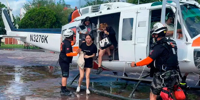 ‘Alberto’ deja daños en carreteras de NL; rescatan a 120 personas