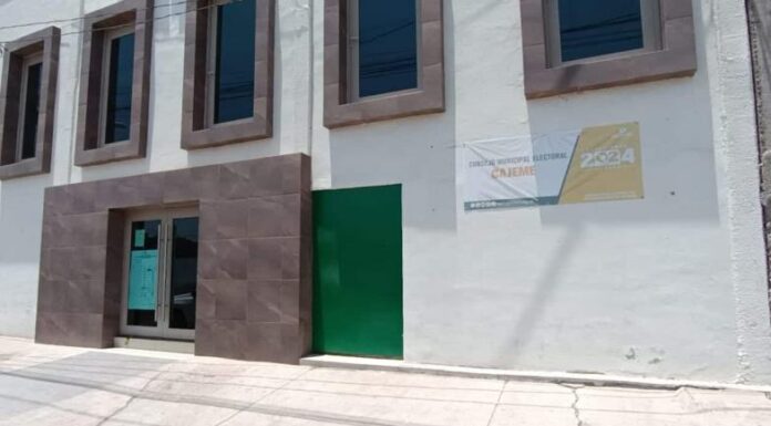 Labora con guardias el Consejo Municipal Electoral en Cajeme