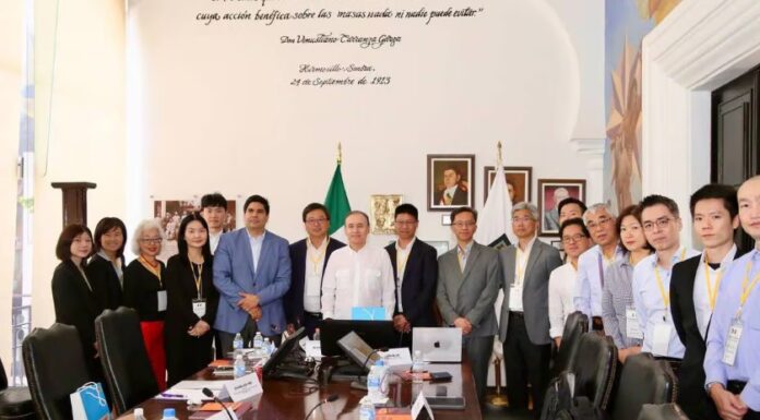 Impulsa el Gobernador desarrollo económico de Sonora ante empresarios de Taiwán