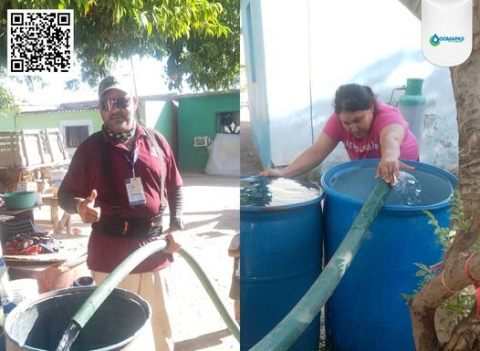OOMAPASC REPARTE AGUA MEDIANTE PIPAS