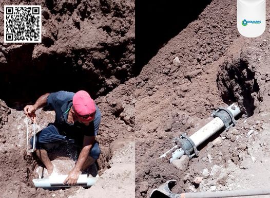 OOMAPASC REALIZA LA REPARACIÓN DE UNA LÍNEA EN EL TOBARITO