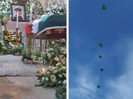 Despiden con honores a cadete que murió por no abrir su paracaídas