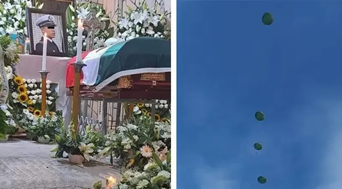 Despiden con honores a cadete que murió por no abrir su paracaídas