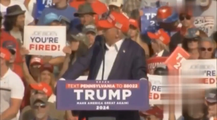 Intentan asesinar a Donald Trump, disparo le hiere la oreja