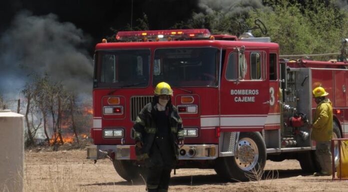 Por el calor, Bomberos de Cajeme esperan se incrementen los incendios